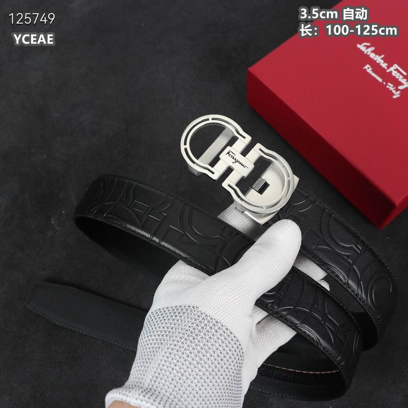 Ferragamo belt 35mmX100-125cm 8L01